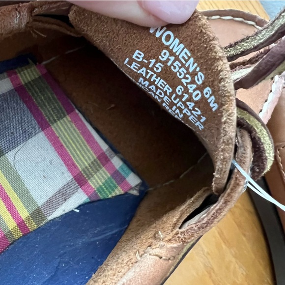 {Sperry} Boat Shoe Sahara Leather - Picture 6 of 6